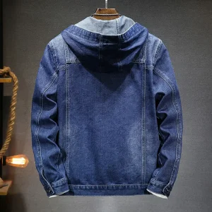 Wholesale ZD windproof hooded denim jacket Supplier, Factory