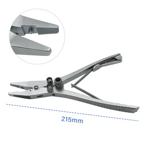 Orthopedics Reconstruction Plate Bender Bone Bending Forceps with Bone File Orthopedics Instruments Stainless Steel Bending Tool