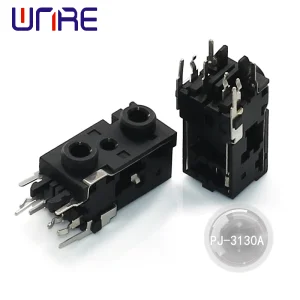 China PJ-3130A Headphone Socket, Headphone Jack, Black Factory, Company