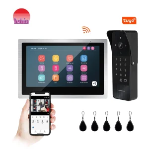 Video Interphone System 2 Apartments for IP Video Intercom for Apartments