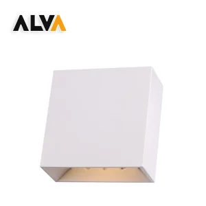 Adjustable Beam Angle LED Outdoor Project Lamp Wall Lamp IP65 Waterproof 2*2W PC Garden Lamp up and Down Modern Wall Light LED Wall Lamp LED Outdoor Light