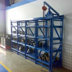 Industrial Steel Pallet Racking with Wire Mesh Decking