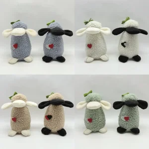 Wholesale Cute Heart-Shaped Sheep Ornaments