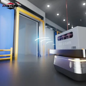 Fastlink New Product Warehouse Modern Aluminium Windproof Insulation PVC High Speed Cold Room Sliding Doors