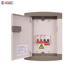4 Way Wall Mounted Power Distribution Box Customized Metal Enclosure