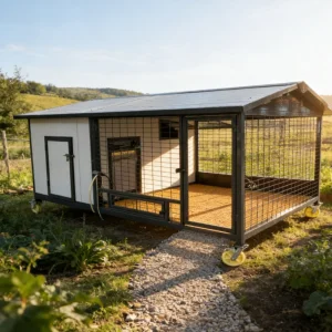 Oak Frame Outdoor Pet Cabin