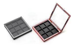 Fábrica de Embalagens de Beleza da China 2 4 6 8 10 12 14 15 24 Grade de Cores Pan Bem Ecológico 8 Paleta de Sombras Recarregável Vazia
