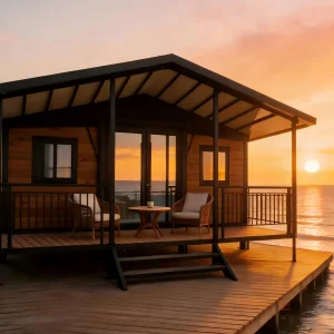 Customizable Expandable Prefabricated Steel Container Home