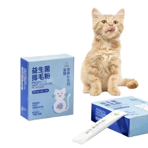 Premium Cat Hairball Prevention and Digestive Health Powder