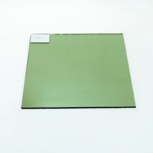 Low-Emissivity Coated Glass Distributor 3300X2440mm Bronze Tinted Reflective Glass for High-Rise Buildings