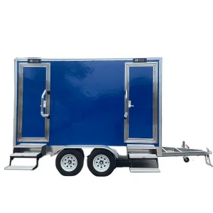 Low Price Luxury Durable Prefab Portable Bathroom Units with Mobile Toilet Trailer for Camping Adventure