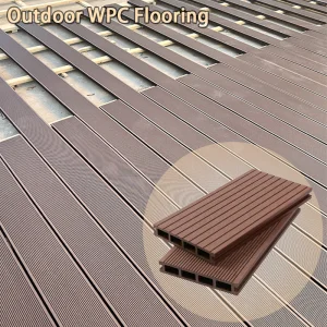 China WPC patio floor,WPC square hole ordinary outdoor floor	WPC, WPC square hole relief embossed outdoor floor	WPC Supplier, Suppliers