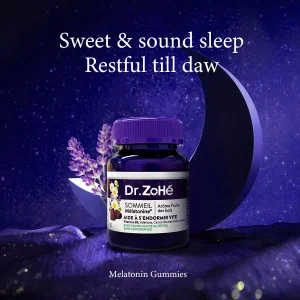 OEM/ODM Non-Habit Forming Anxiety Relief &amp; Gentle Sleep Custom Vitamin B6 &amp; Herbal Blend Melatonin Sleep Gummies