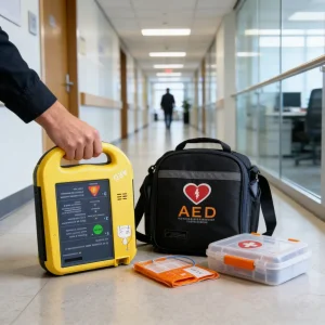 Aed with Real-Time CPR Feedback Accurate Aed Defibrillator &amp; Intelligent Aed Automated External Defibrillator for Life Saving