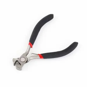 Iron Mini End Cutting Pliers with Plastic Handle for Zipper Repair