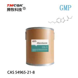 High Quality Veterinary Medicine Anthelmintic API Albendazole Raw Material Powder CAS 54965-21-8, Antiparasitic for Pigs, Cattle, Sheep and Poultry