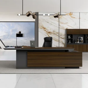 MDF Veneer Modern Office Desk