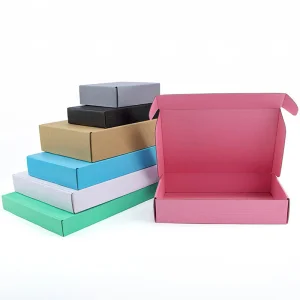 China Wholesale Biodegradable Foldable Flat Packaging Clothing / Shoes / Dresses / Jewelry / Wine / Gifts / Mailer Carton Box