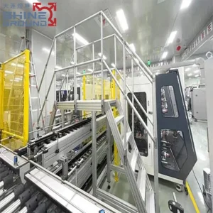 Aluminium Profile Machining Center Aluminum Telescopic Ladder Step up Platform