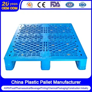 HDPE Warehouse Storage Euro Plastic Pallets