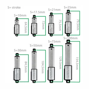 LA03 DC Motor Linear Actuator