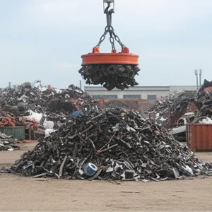 Advanced Lifting Solutions with Heavy-Duty Electromagnetic Device Included