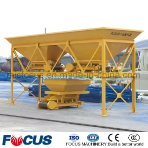 PLD800 Aggregate Weighing Hopper, 48m3/H Automatic Aggregate Batching System