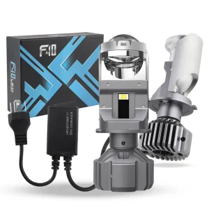 Lente de proyector LED mini H4