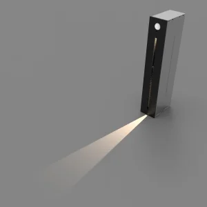 1W Automatic Aluminium Indoor Recessed Wall Staircase Stair Lamp, Foot Led Step Light with Radar Motion Sensor
