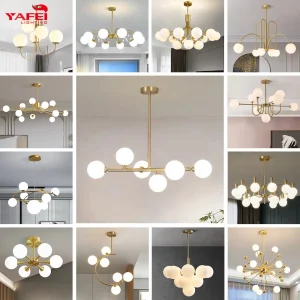 Hanging Light LED Fixture Modern Staircase Chandelier Home Decorative Pendant Lighting