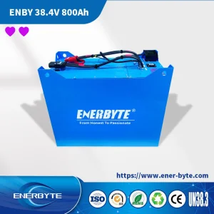 بطارية إينر بايت 30720wh لبطارية الشاحنة الكهربائية بطارية دورة عميقة بطارية ليثيوم أيون لرافعة الشحن مع شهادة CE