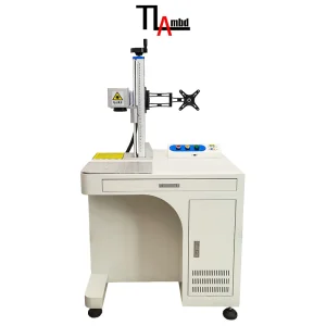 20W-120W Desktop Fiber Laser Marking Machine for Animal Tags Used for Marking and Engraving Metal Materials