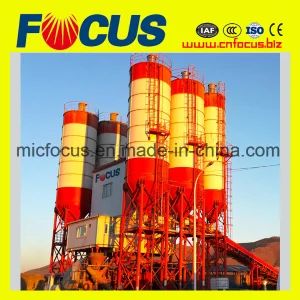 Twin Shaft Mixer Concrete Batching Plant 240m3/H