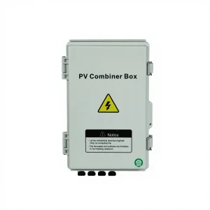 Photovoltaic Combiner Box IP65 Outdoor Solar Panel DC String Distribution Box CE Certified Waterproof With DC Breaker