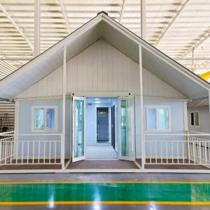 20FT Casa Contenedor Modular Prefabricada Expandible Estilo Villa de Lujo Hecha en China Precio