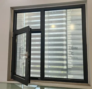 Multi-Cavity Soundproof Aluminum Casement Window Ultra Wide Insulation Strips