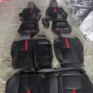 TH High-End Luxury Full Set Custom Automotive Cover Durable and Comfortable Leather Car Seat Cover for All Models