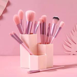 Conjunto Completo de Pincéis de Viagem