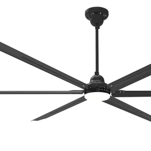 Economical Warehouse Hvls Ceiling Fan Fan with Simple Light and Remote