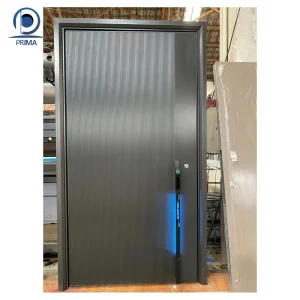 Cast Aluminum Garden Gate Double Swing Design Automatic Access System 10 Year Warranty