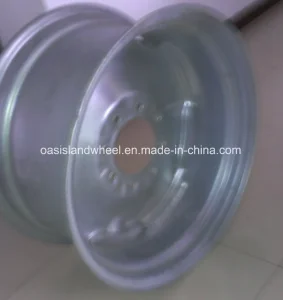 Irrigation Wheels (W8X24 24X8) with Galvanization for Agricultural Tyre