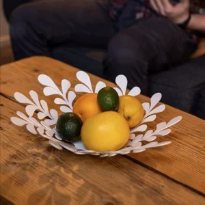 Geometric Design Fruit Bowl