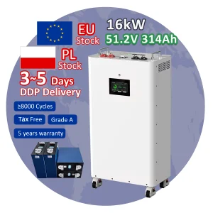 EU Stock 15kWh Mobile Lifepo4 Solar Battery