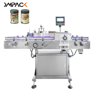 Ym510 Automatic Fast Speed Cylinder Container Glass Pet Round Bottles Labeling Machine
