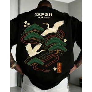 Custom logo Graphic DTG Printing Streetwear Tee