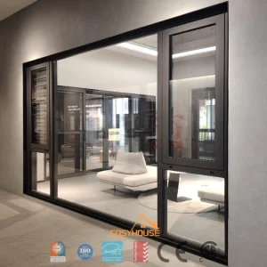 Energy Efficient Aluminum Casement Window with Double Glass Nfrc As2047 CE and CSA Certified