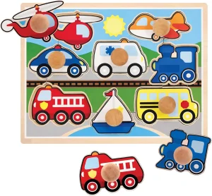 Ibay Vehicle Jumbo Knob Puzzle