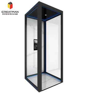 Flexible Installation Low Pit Machine-Room-Less Home Villa Elevator