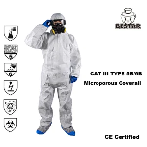 Buena Calidad Ropa de Seguridad Médica Tipo 5b