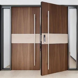 New Modern Luxury Metal Front Main Entrance Door Standard Residential Armored Bulletproof Villa Door Exterior Steel Security Door
